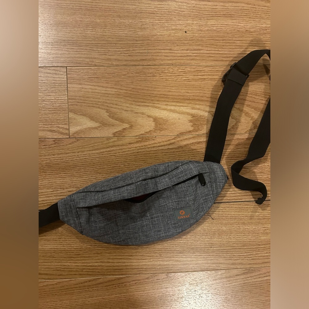 Gray Fanny Pack